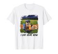 Baseball Dad I Live Here Now Baseball T-Shirt - Unique Graphic for Adults - T-Shirt, Sweatshirt, Hoodie