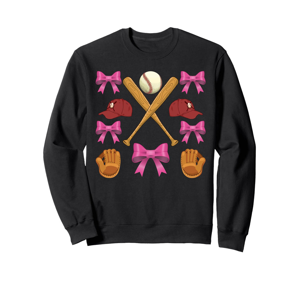 Baseball Mom Mama Mothers Day Sweatshirt - Custom Art Print Unisex - T-Shirt, Sweatshirt, Hoodie