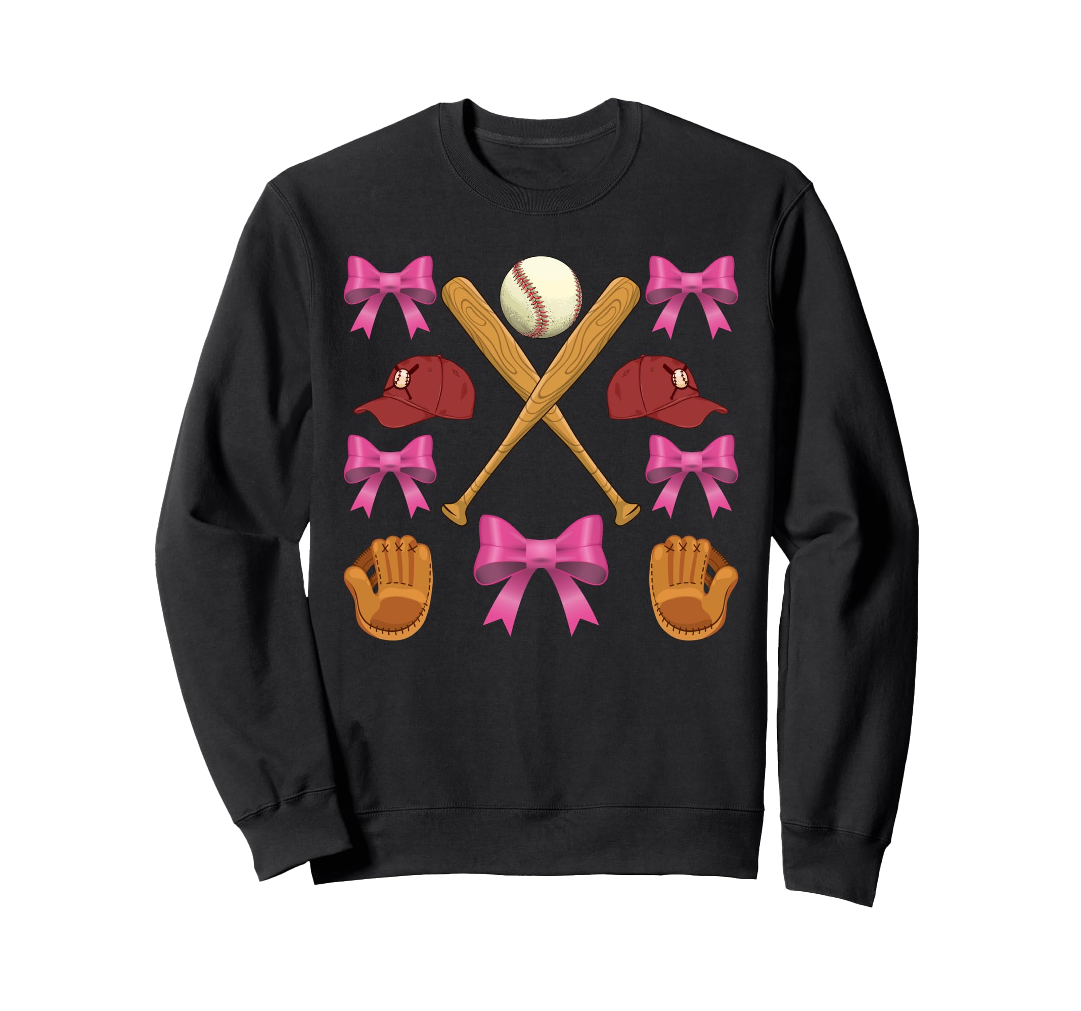 Baseball Mom Mama Mothers Day Sweatshirt - Custom Art Print Unisex - T-Shirt, Sweatshirt, Hoodie