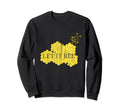 Let It Bee Distressed Honey Bee Sweatshirt - Aesthetic Graphic Unisex - T-Shirt, Sweatshirt, Hoodie