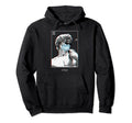 Michelangelo Japan E E Vaporwave Hoodie - Novelty Apparel for Adults - T-Shirt, Sweatshirt, Hoodie