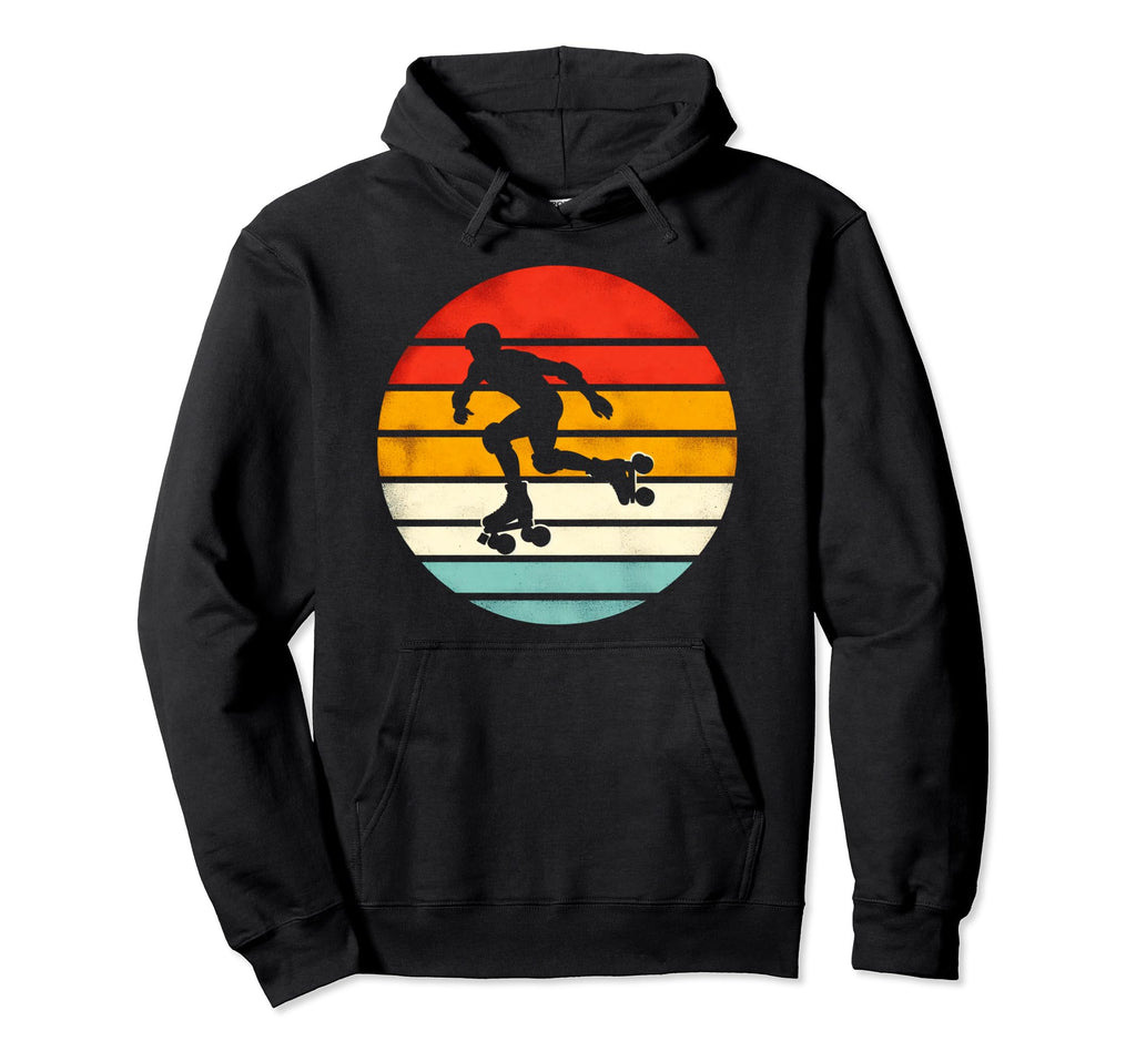 Skater Roller Skating Roller Skate Hoodie - Novelty Apparel Men Women - T-Shirt, Sweatshirt, Hoodie