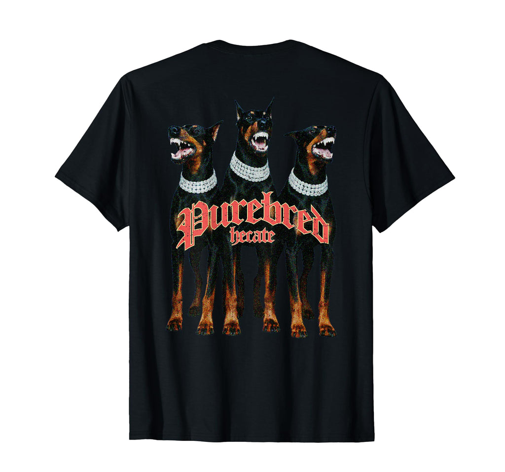 Doberman Dog Streetwear Urban Hip Hop T-Shirt - Graphic Print Men Women - T-Shirt, Sweatshirt, Hoodie