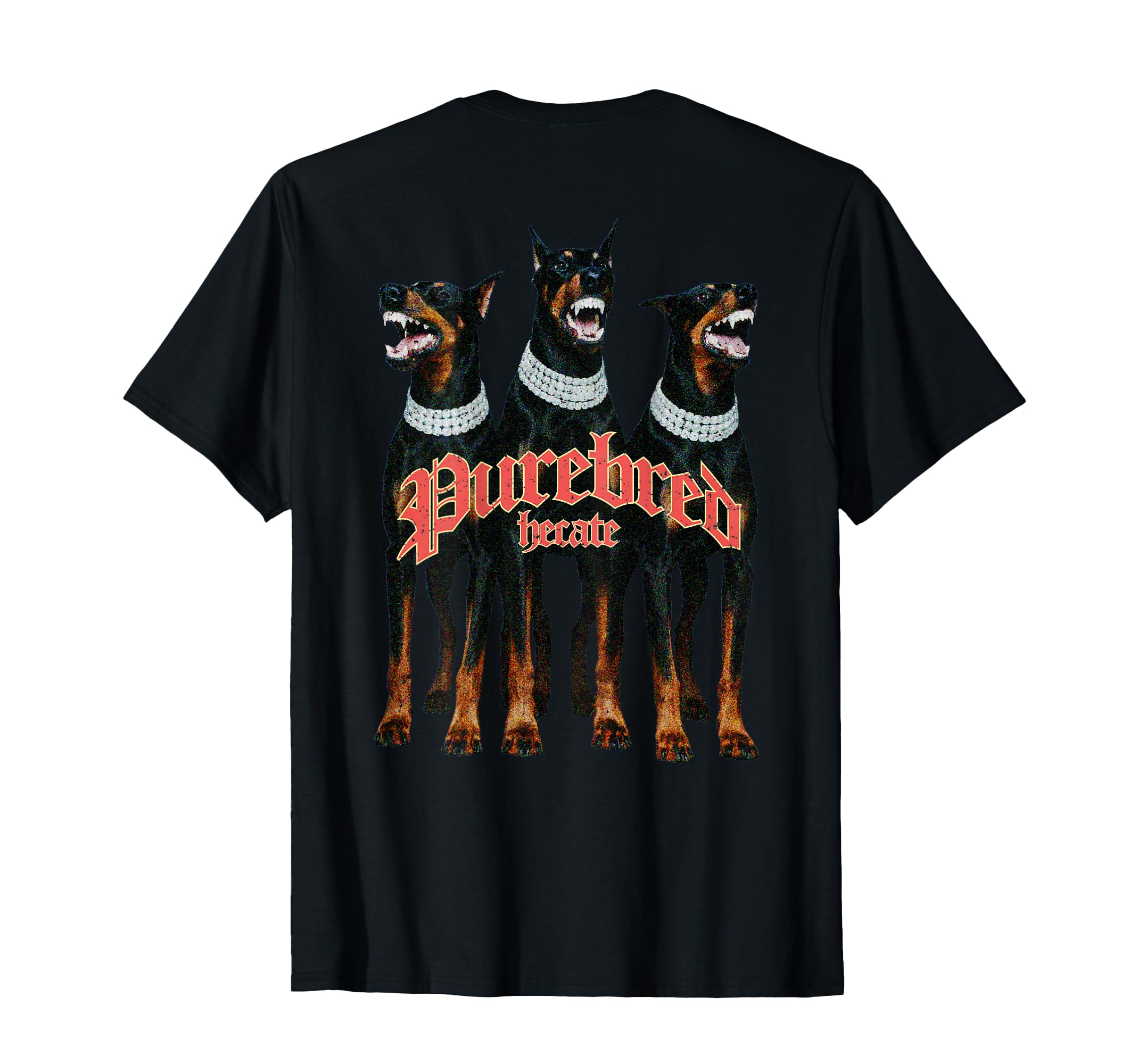 Doberman Dog Streetwear Urban Hip Hop T-Shirt - Graphic Print Men Women - T-Shirt, Sweatshirt, Hoodie