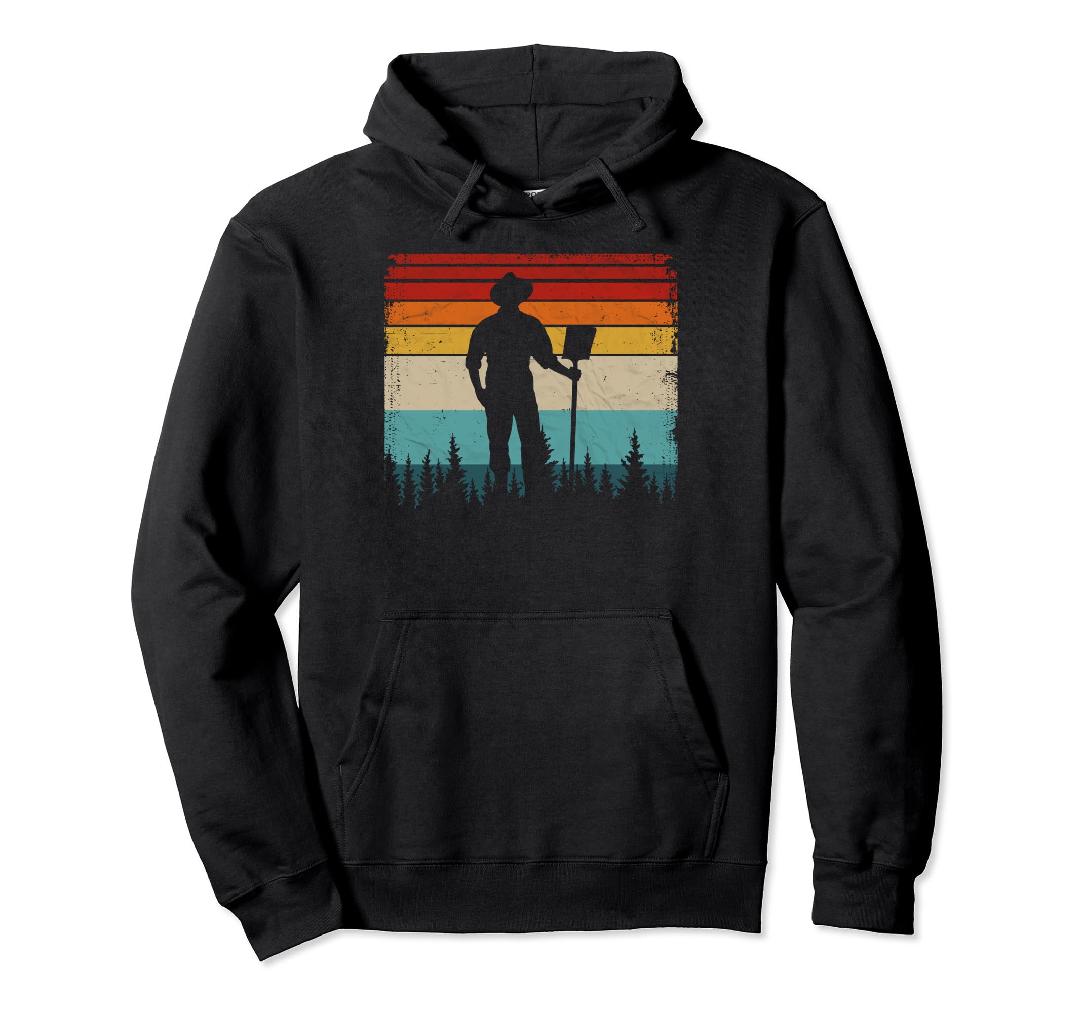 Farming Distressed Farming Hoodie - Graphic Print Unisex - T-Shirt, Sweatshirt, Hoodie