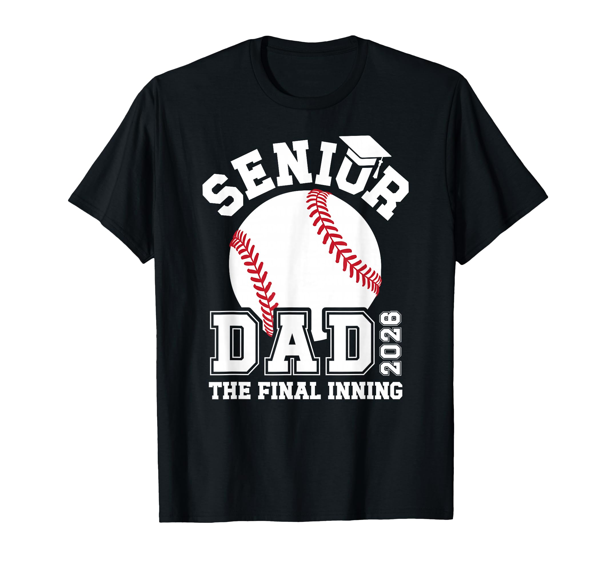 Baseball Senior Dad 2026 Proud T-Shirt - Custom Art Print for Adults - T-Shirt, Sweatshirt, Hoodie