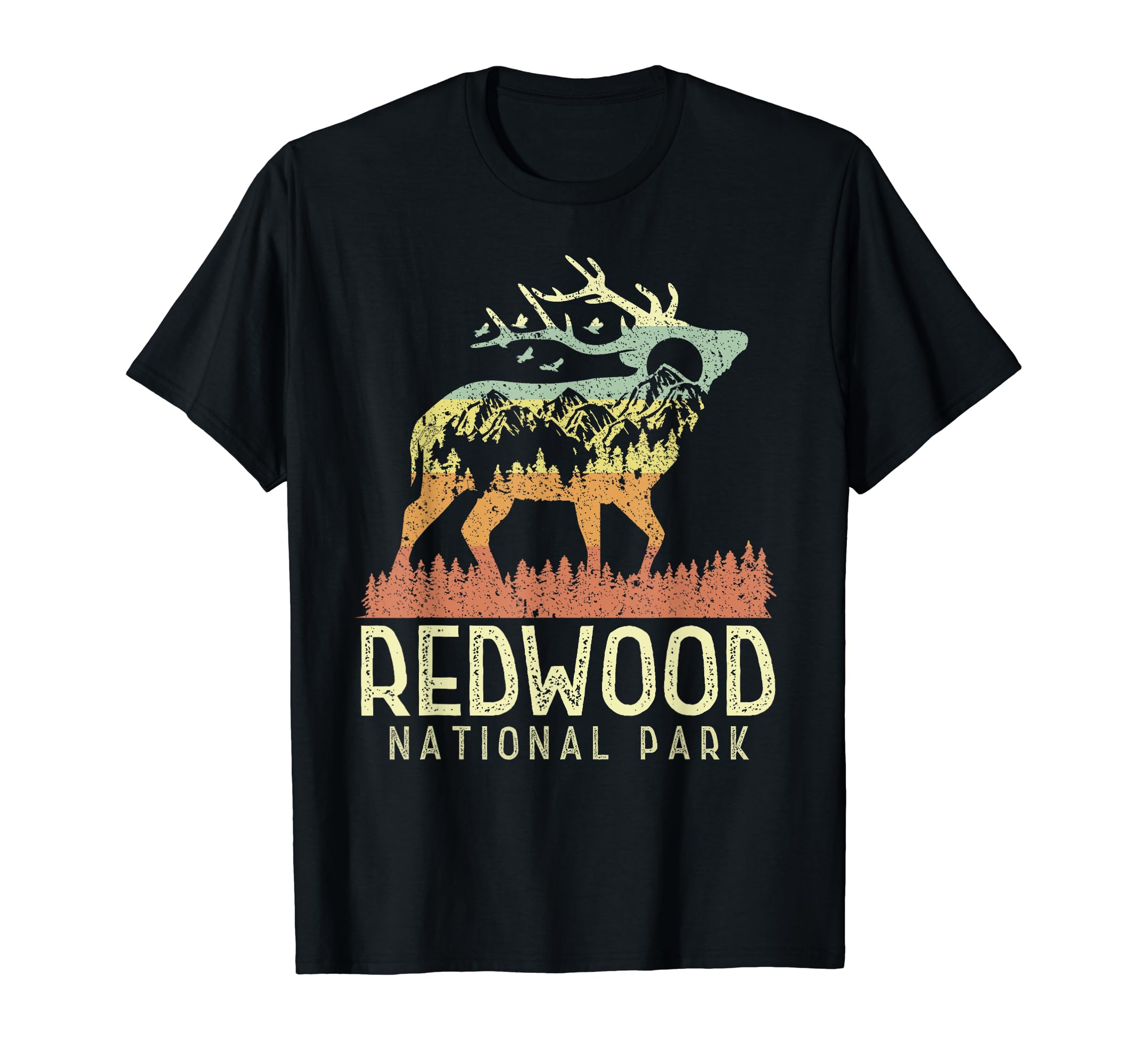Redwood National Park Mountain Gift T-Shirt - Trendy Graphic Unisex - T-Shirt, Sweatshirt, Hoodie