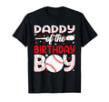 Daddy Birthday Baseball Party Family T-Shirt - Minimalist Print for Adults - T-Shirt, Sweatshirt, Hoodie