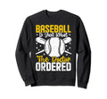 Baseball Mom Meme Sweatshirt - Fun Novelty Design Unisex - T-Shirt, Sweatshirt, Hoodie