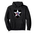 2Nd Infantry Division Patch 2Nd Id Hoodie - Minimalist Print Unisex - T-Shirt, Sweatshirt, Hoodie