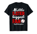 Little Sister Baseball Pitcher T-Shirt - Aesthetic Graphic Men Women - T-Shirt, Sweatshirt, Hoodie
