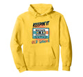 Old School Hip Hop 80S 90S Cassette Tape Hoodie - Novelty Apparel Unisex - T-Shirt, Sweatshirt, Hoodie