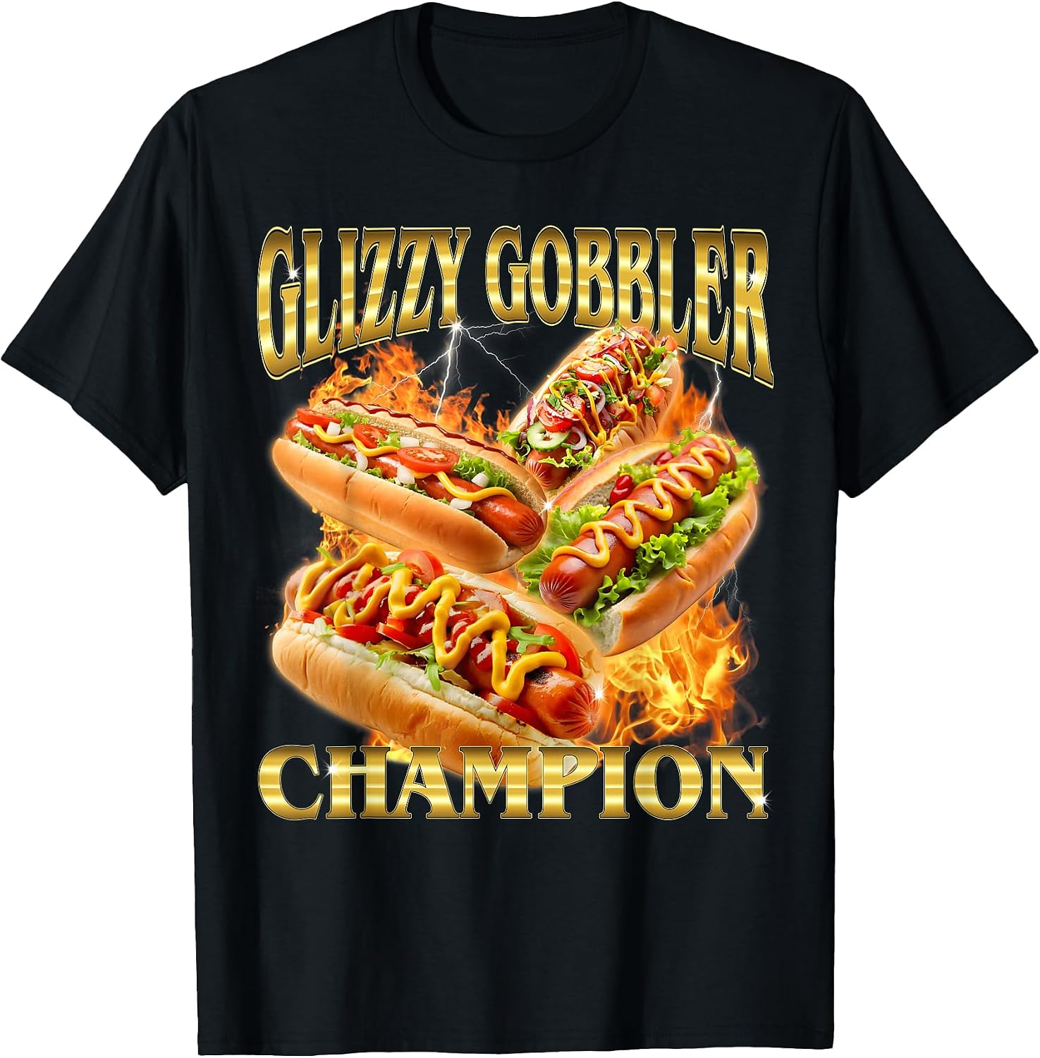 Funny Hot Dog Merch Men Women - Adult & Kids T-Shirts, Sweatshirts & Hoodies apparel design preview 1