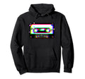 Cassette Tape Glitched Vaporwave Hoodie - Streetwear Style for Adults - T-Shirt, Sweatshirt, Hoodie