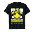 Behind Every Good Pitcher Is Mom T-Shirt - Casual Everyday Wear Men Women - T-Shirt, Sweatshirt, Hoodie