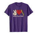 Peace Love Flute T-Shirt - Custom Art Print for Adults - T-Shirt, Sweatshirt, Hoodie