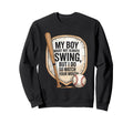 My Might Not Always Swing But I Do Sweatshirt - Trendy Graphic Unisex - T-Shirt, Sweatshirt, Hoodie
