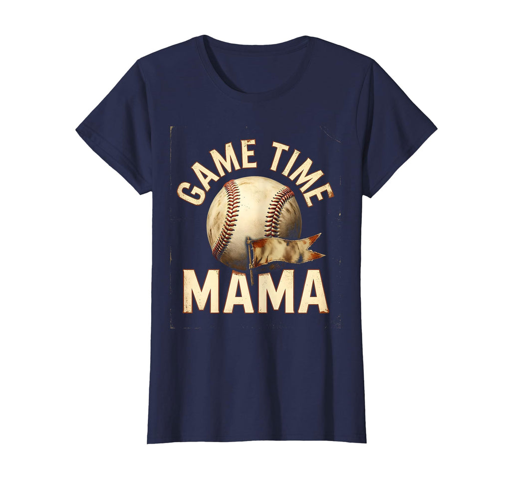 Game Time Mama Baseball Mom T-Shirt - Trendy Graphic for Adults - T-Shirt, Sweatshirt, Hoodie