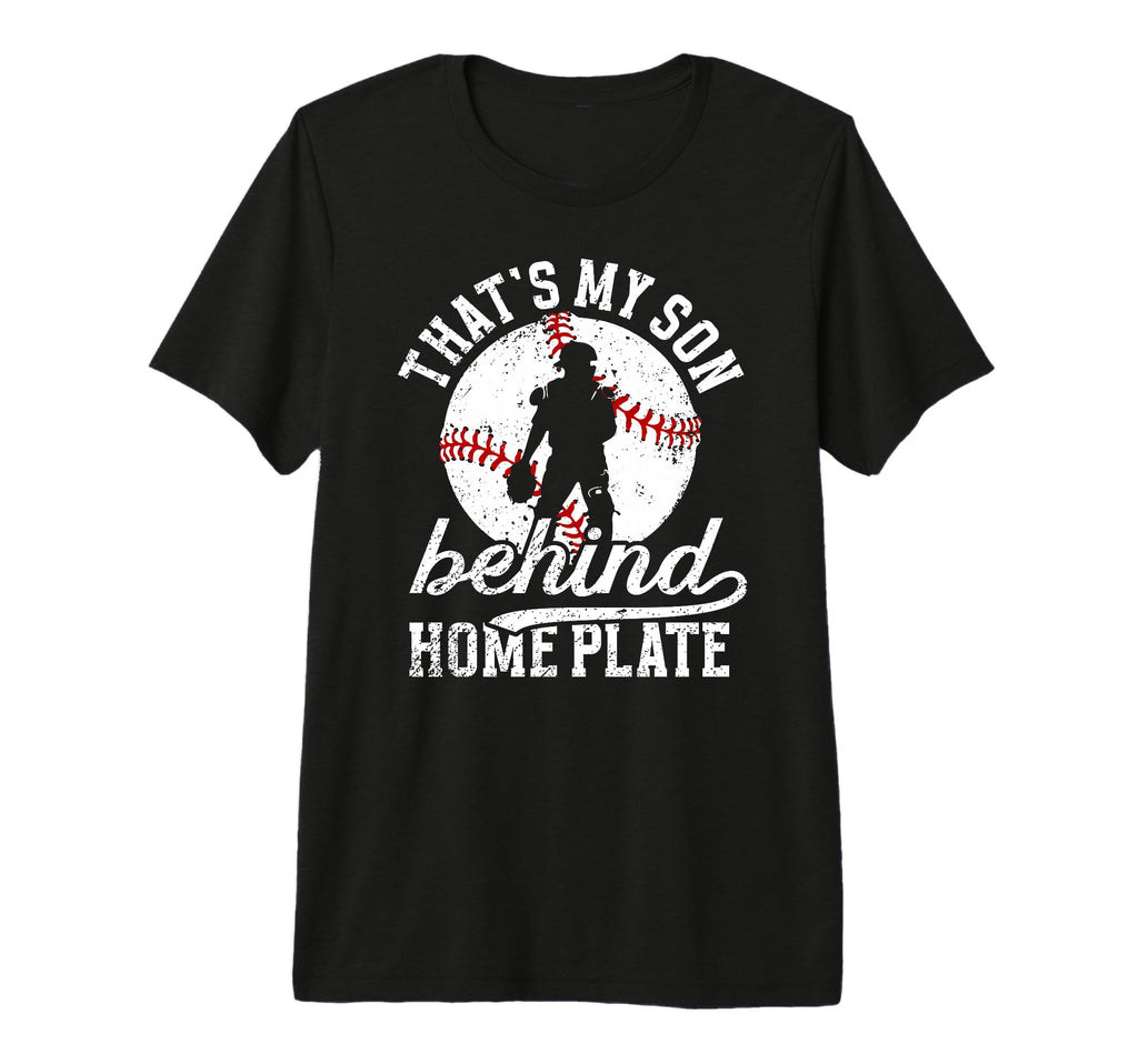 Thats My Son Baseball Catcher Mom T-Shirt - Custom Art Print Unisex - T-Shirt, Sweatshirt, Hoodie