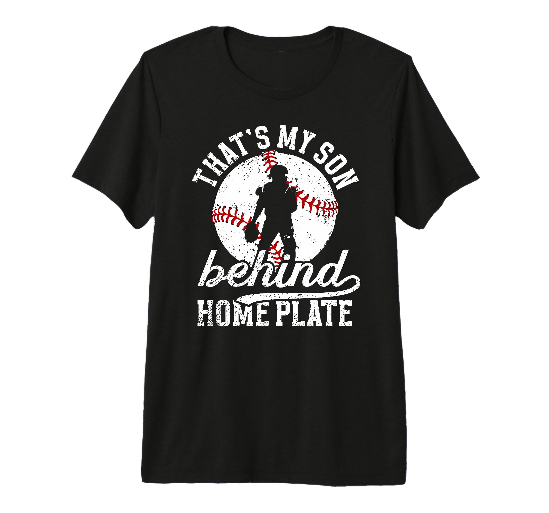 Thats My Son Baseball Catcher Mom T-Shirt - Custom Art Print Unisex - T-Shirt, Sweatshirt, Hoodie