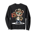 Camouflage Rapper Teddy Bear Camo 80S Sweatshirt - Novelty Apparel Unisex - T-Shirt, Sweatshirt, Hoodie