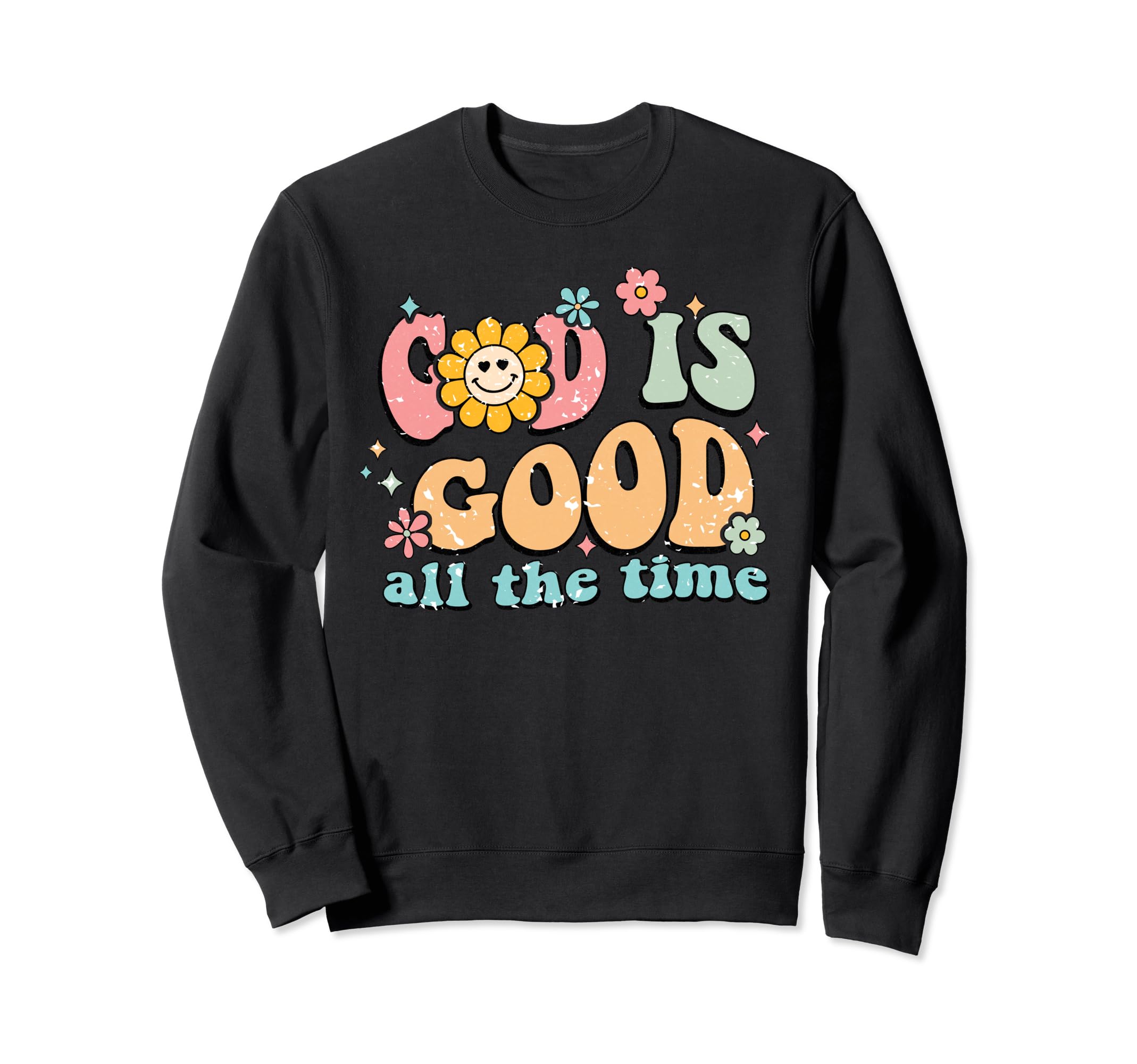 Boho God Is Good Religious Jesus Sweatshirt - Novelty Apparel Men Women - T-Shirt, Sweatshirt, Hoodie
