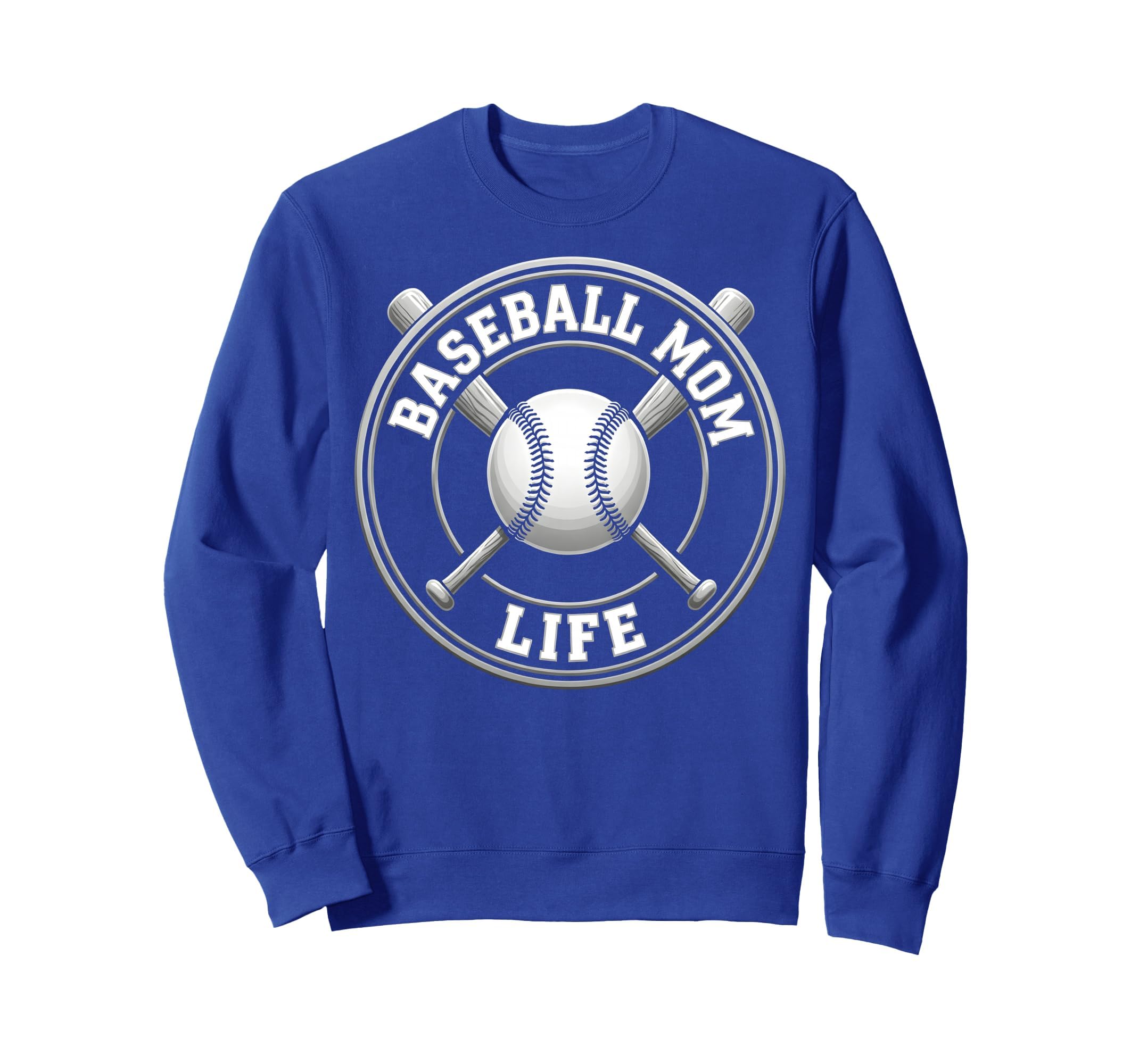 Baseball Mom Life Sweatshirt - Unique Graphic for Adults - T-Shirt, Sweatshirt, Hoodie