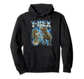 T Rex 80S Funny Dinosaur Lover 90S Hoodie - Trendy Graphic for Adults - T-Shirt, Sweatshirt, Hoodie