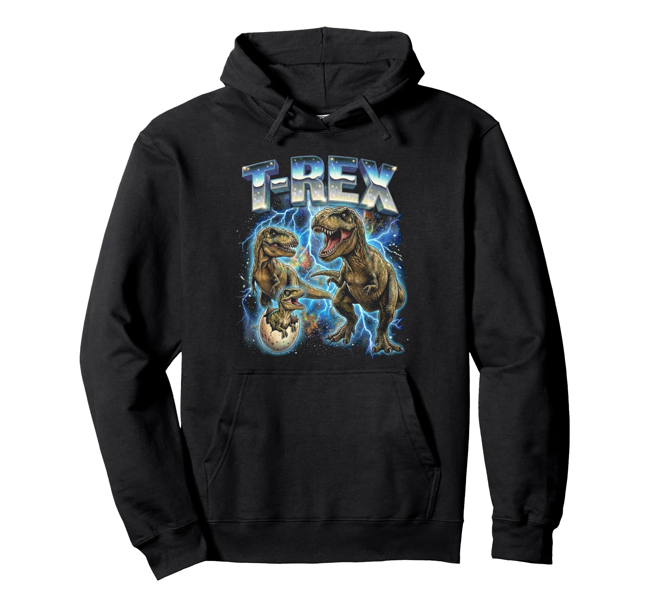 T Rex 80S Funny Dinosaur Lover 90S Hoodie - Trendy Graphic for Adults - T-Shirt, Sweatshirt, Hoodie