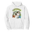 Havanese Groovy Floral Watercolor Boho Hoodie - Unique Graphic Men Women - T-Shirt, Sweatshirt, Hoodie