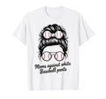 Moms Against White Baseball Pants Mothers T-Shirt - Graphic Print Unisex - T-Shirt, Sweatshirt, Hoodie