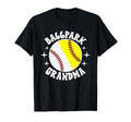Ballpark Grandma Groovy Softball T-Shirt - Casual Everyday Wear Unisex - T-Shirt, Sweatshirt, Hoodie