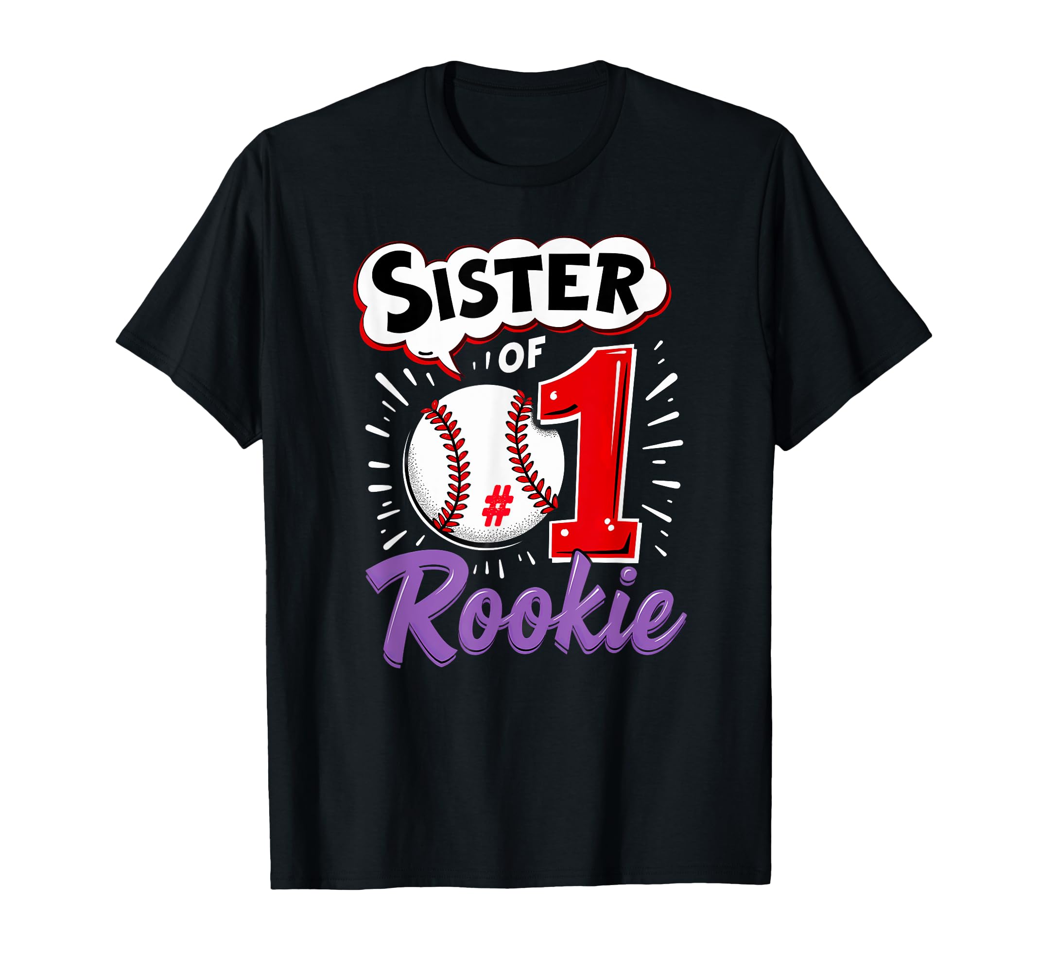 Aunt Rookie 1St Birthday Baseball T-Shirt - Trendy Graphic Unisex - T-Shirt, Sweatshirt, Hoodie