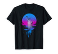 Sunset Statue Liberty T-Shirt - Novelty Apparel Unisex - T-Shirt, Sweatshirt, Hoodie