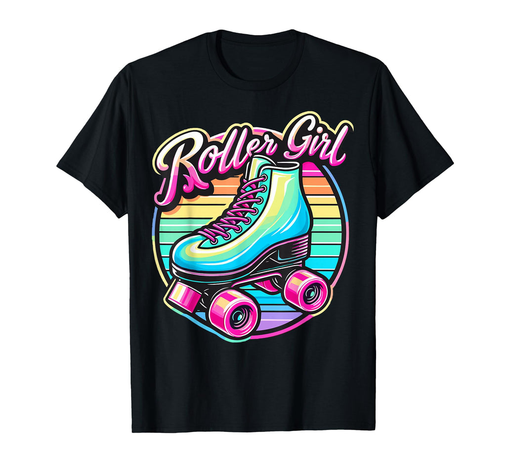 Roller 90S 80S Roller Skates T-Shirt - Casual Everyday Wear for Adults - T-Shirt, Sweatshirt, Hoodie