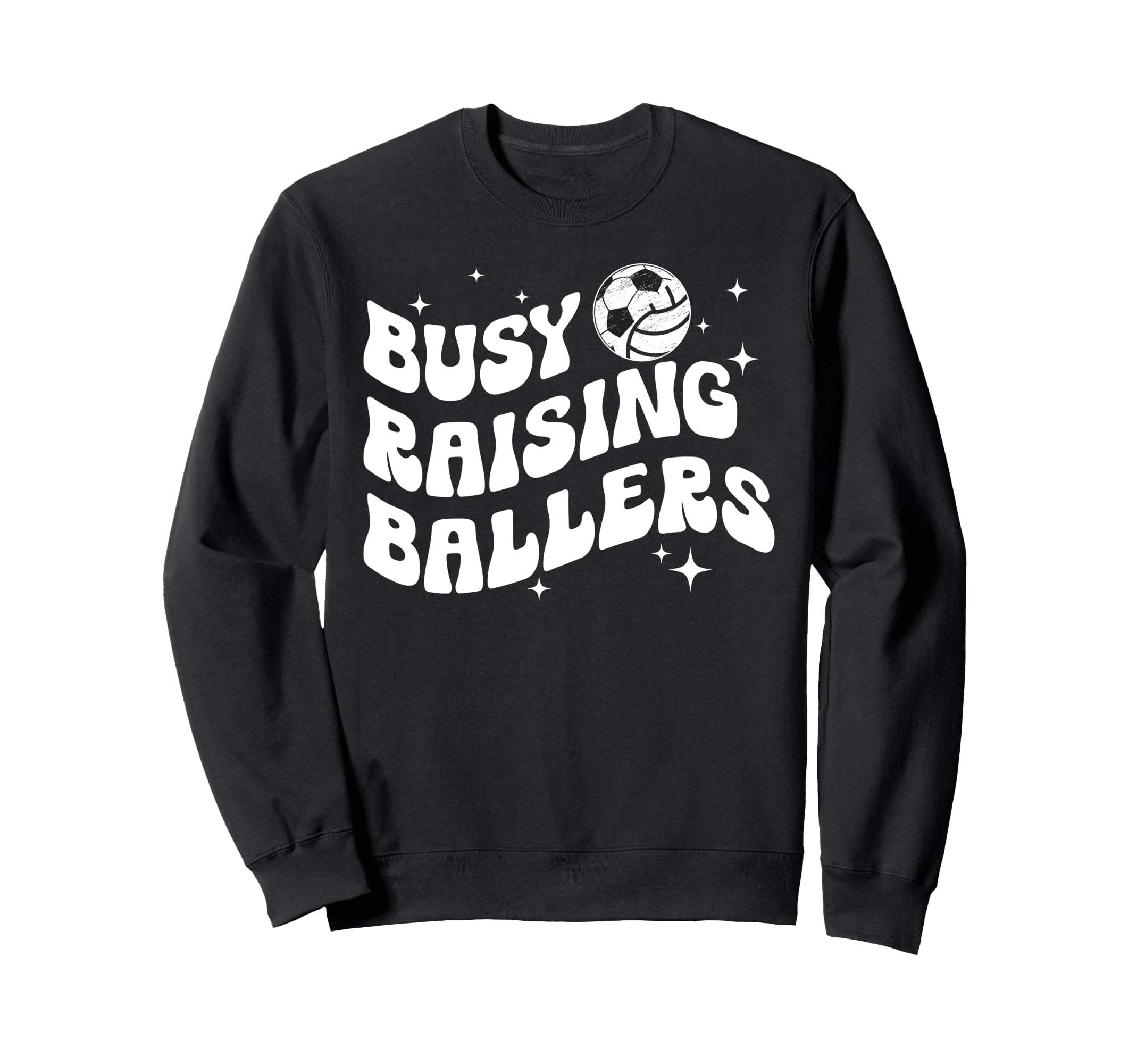 Busy Raising Ballers Volleyball Sweatshirt - Custom Art Print Unisex - T-Shirt, Sweatshirt, Hoodie