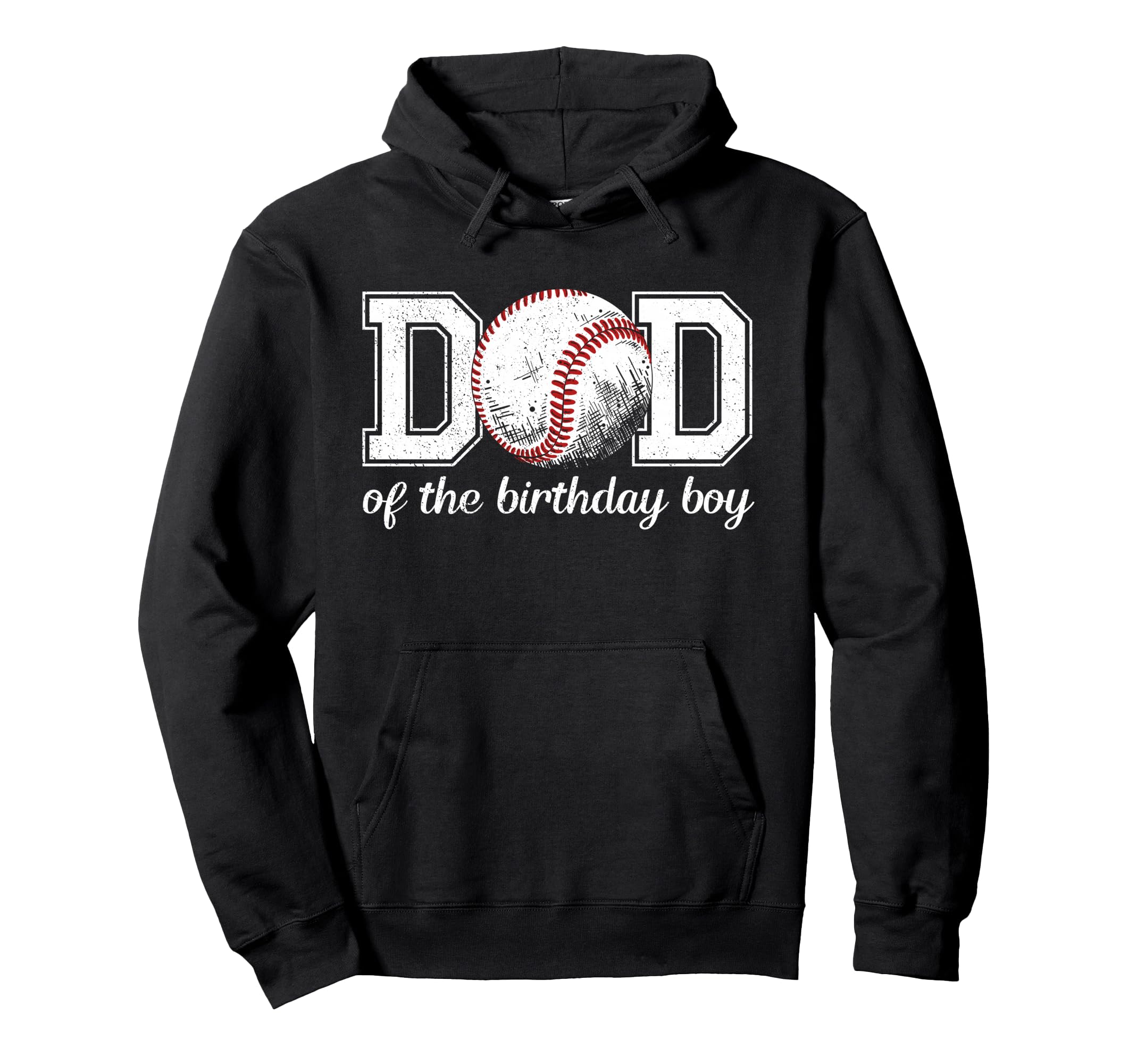 Dad Birthday Baseball Sport Family Hoodie - Trendy Graphic Men Women - T-Shirt, Sweatshirt, Hoodie