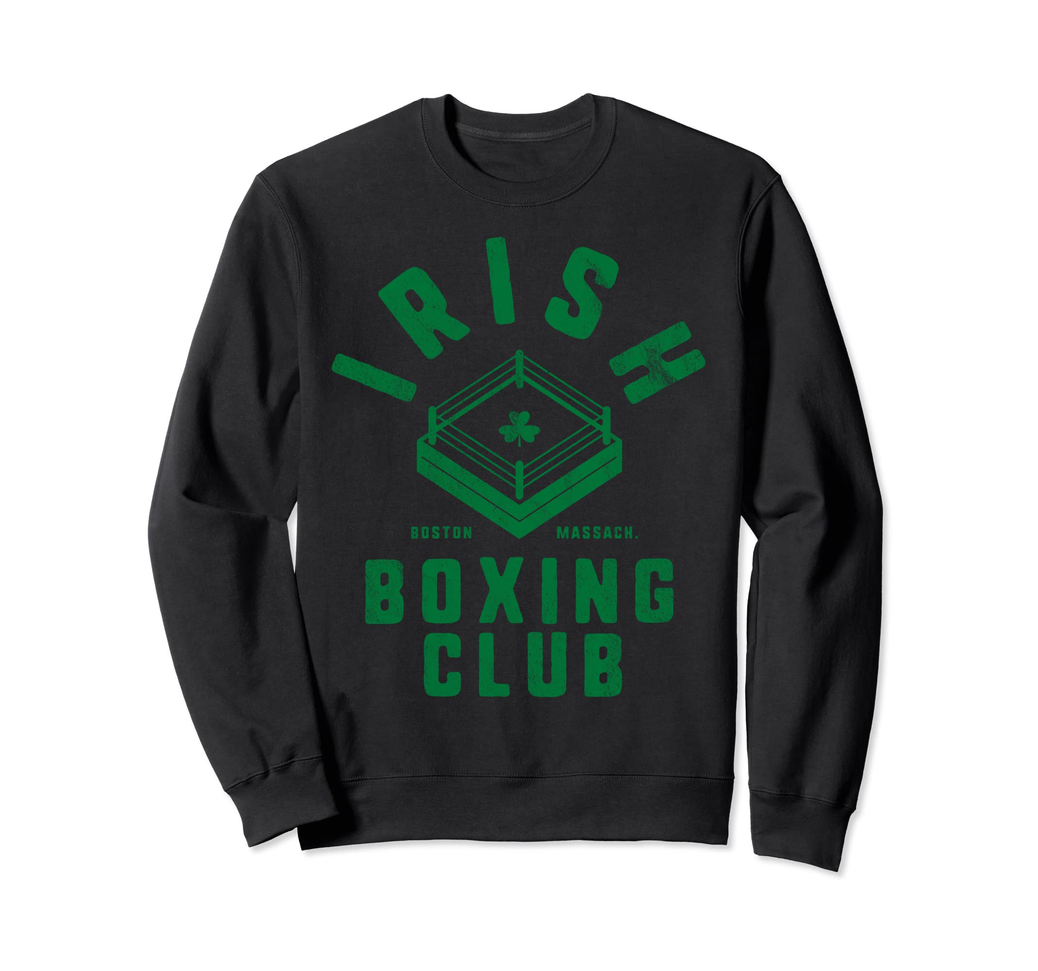 Irish Boxing Club Distressed Boxer Sweatshirt - Unique Graphic Men Women - T-Shirt, Sweatshirt, Hoodie