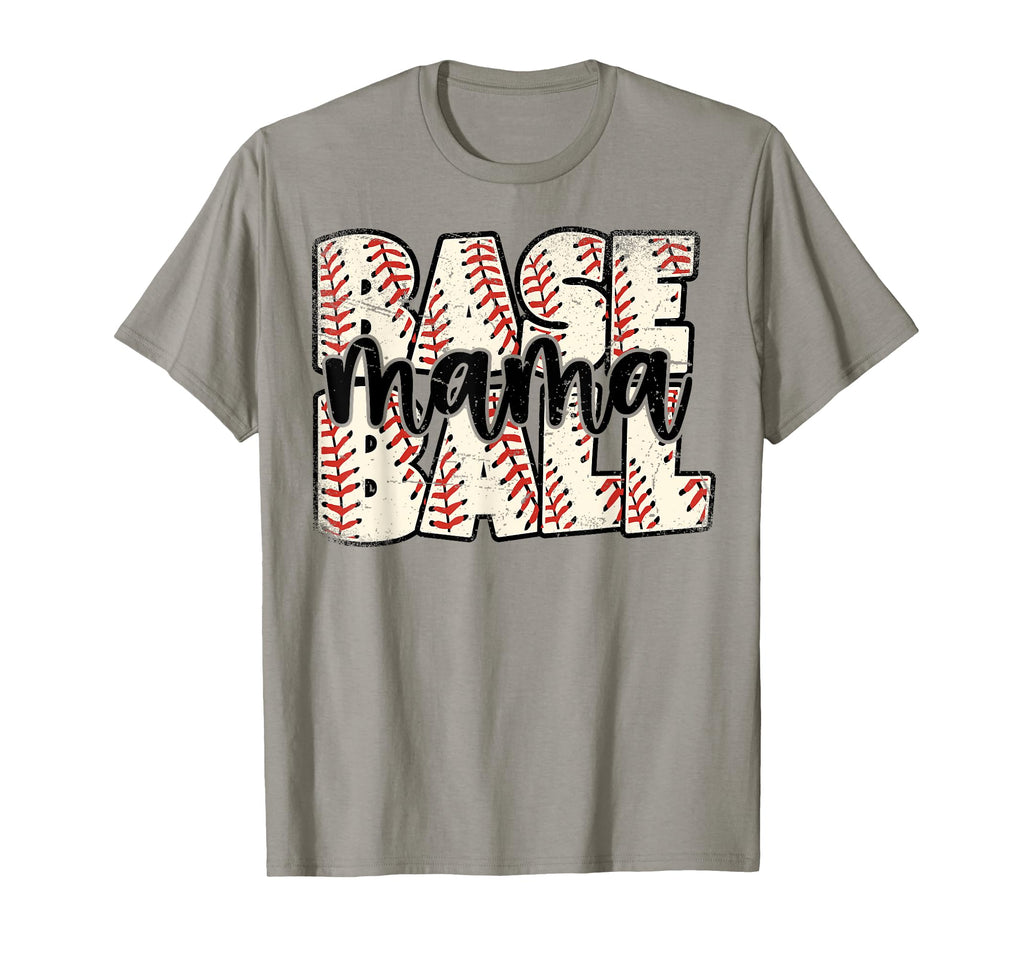 Baseball Mama Raising Ballers Baseball T-Shirt - Unique Graphic Unisex - T-Shirt, Sweatshirt, Hoodie