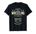Pro Wrestling Territory Charlotte 1973 T-Shirt - Aesthetic Graphic Unisex - T-Shirt, Sweatshirt, Hoodie