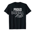 Proud Baseball Auntie T-Shirt - Casual Everyday Wear for Adults - T-Shirt, Sweatshirt, Hoodie