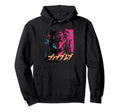 Goth Grunge Demon Anime Waifu Hoodie - Fun Novelty Design for Adults - T-Shirt, Sweatshirt, Hoodie
