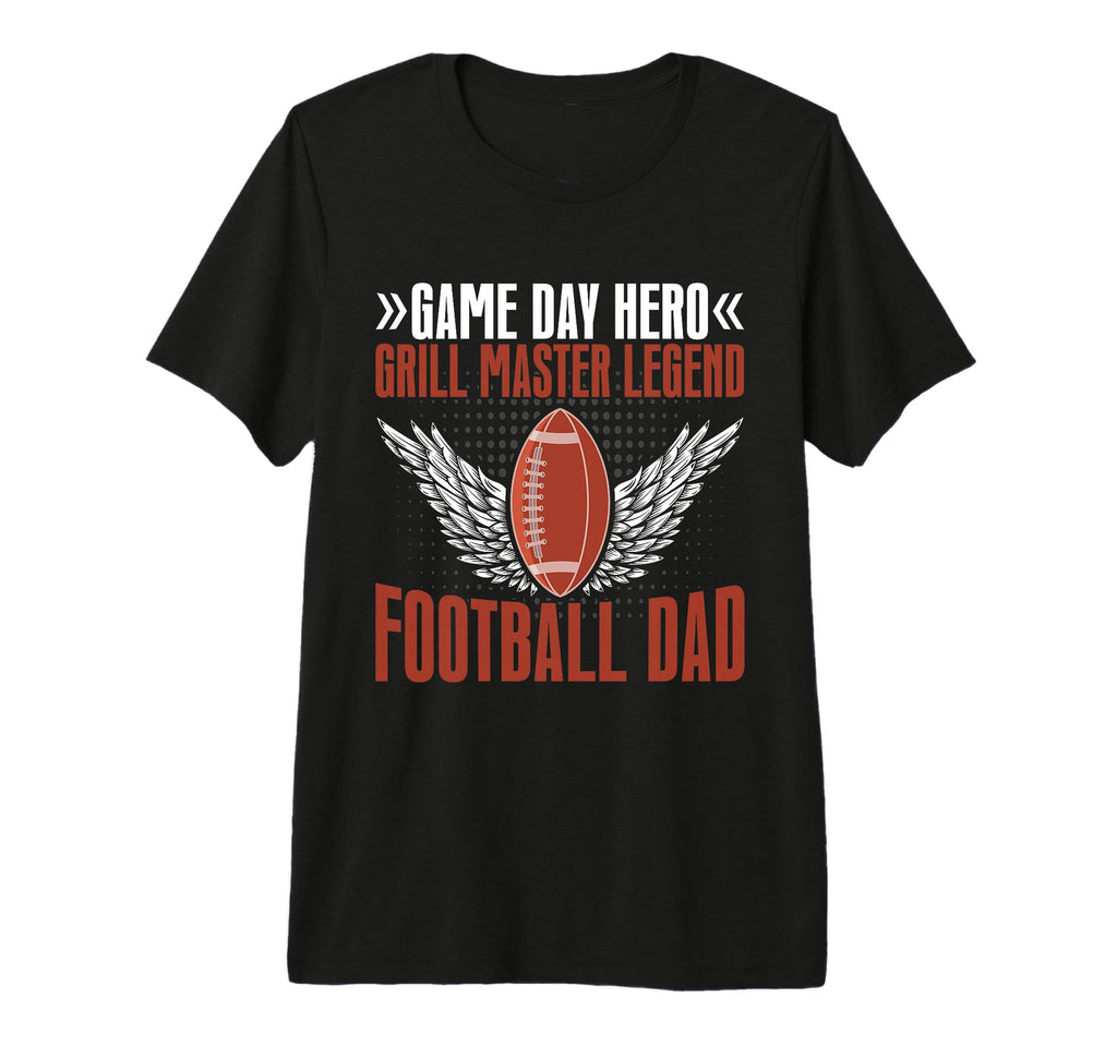 Game Day Hero Grill Master Legend T-Shirt - Casual Everyday Wear Men Women - T-Shirt, Sweatshirt, Hoodie
