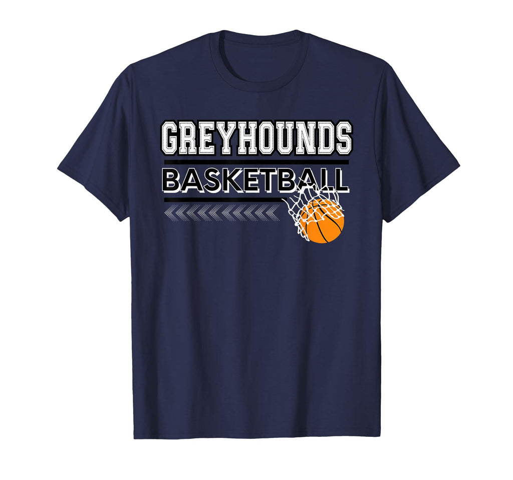 Greyhounds Basketball Mom Game Day T-Shirt - Fun Novelty Design Unisex - T-Shirt, Sweatshirt, Hoodie