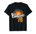 Born 1979 79 Sunset Birthday Gift T-Shirt - Minimalist Print for Adults - T-Shirt, Sweatshirt, Hoodie