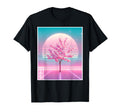Cherry Blossom Sakura Vaporwave T-Shirt - Streetwear Style for Adults - T-Shirt, Sweatshirt, Hoodie
