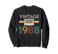 1988 Cassette Tape 36 Years Old Sweatshirt - Aesthetic Graphic Unisex - T-Shirt, Sweatshirt, Hoodie