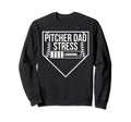 Pitcher Dad Stress Loading Sweatshirt - Custom Art Print Men Women - T-Shirt, Sweatshirt, Hoodie