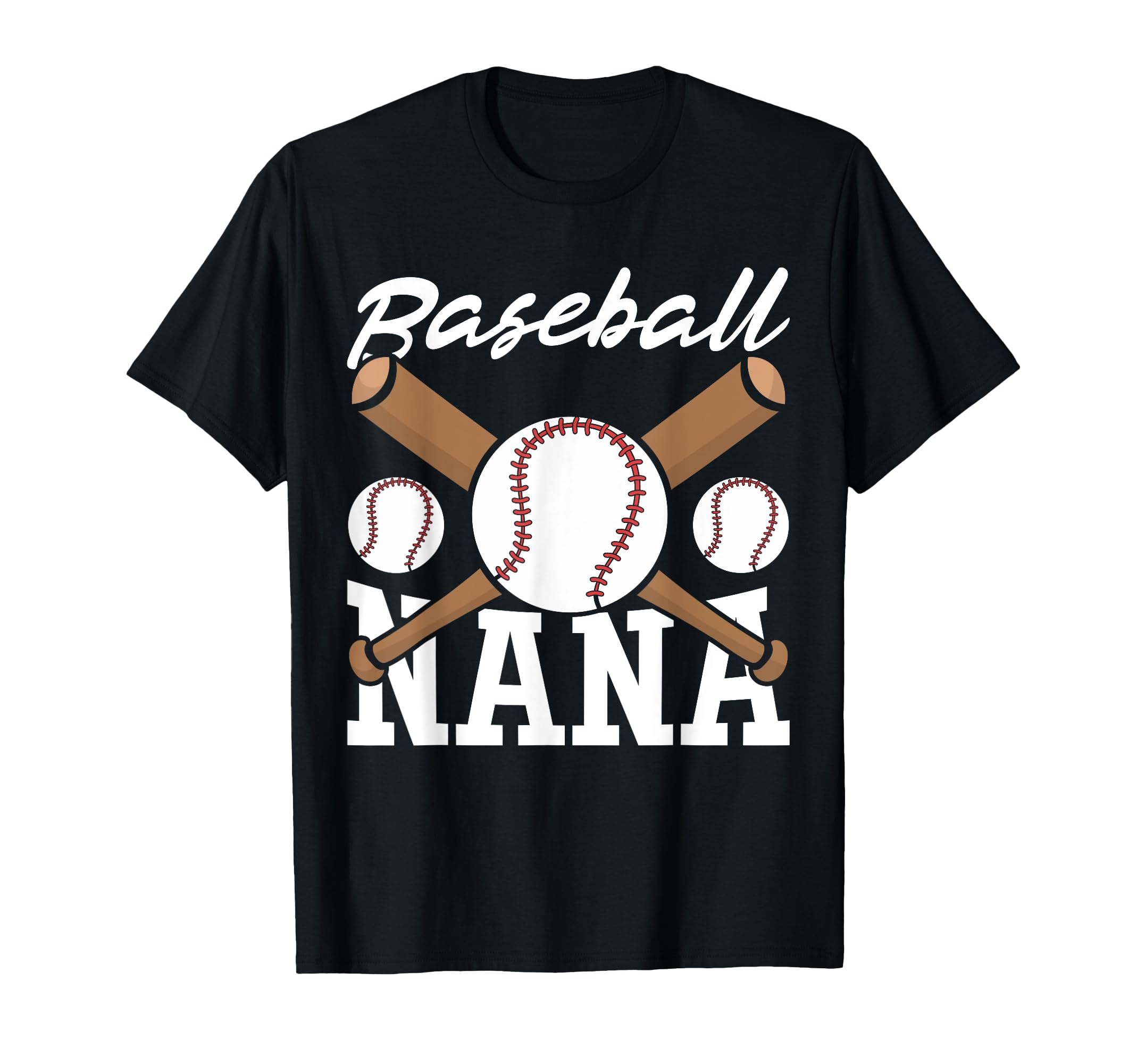 Baseball Nana Batter Sport Baseball T-Shirt - Novelty Apparel Men Women - T-Shirt, Sweatshirt, Hoodie