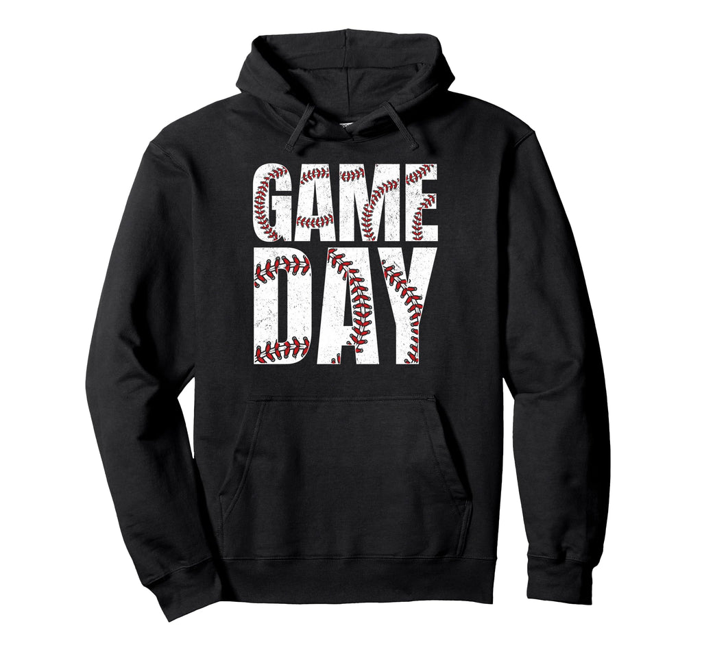 Baseball Game Day Baseball Mom Life Hoodie - Custom Art Print for Adults - T-Shirt, Sweatshirt, Hoodie